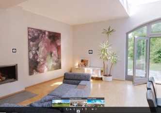 Referenzfoto von einem virtuellen Rundgang einer Immobilie