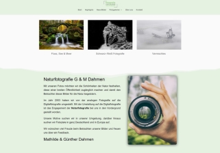 Webseite für Fotografen. Naturfotografie Dahmen aus Sollern bei Euskirchen