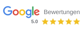 Google Rezensionen und Kundenmeinungen. 5 Sterne Bewertungen
